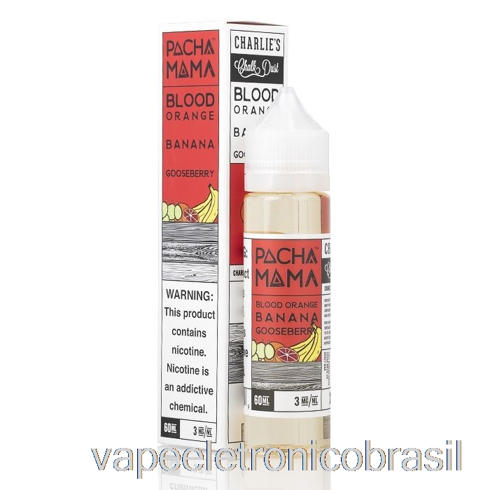 Vape Vaporesso Laranja Sanguínea Banana Groselha - Pachamama - 60ml 6mg